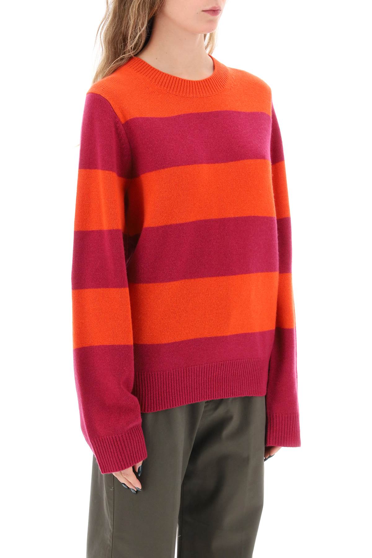 Guest in residence striped cashmere sweater-1