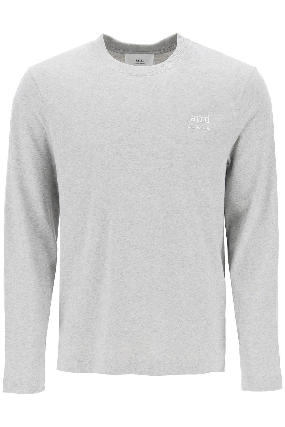 Ami paris long-sleeved cotton t-shirt for-0