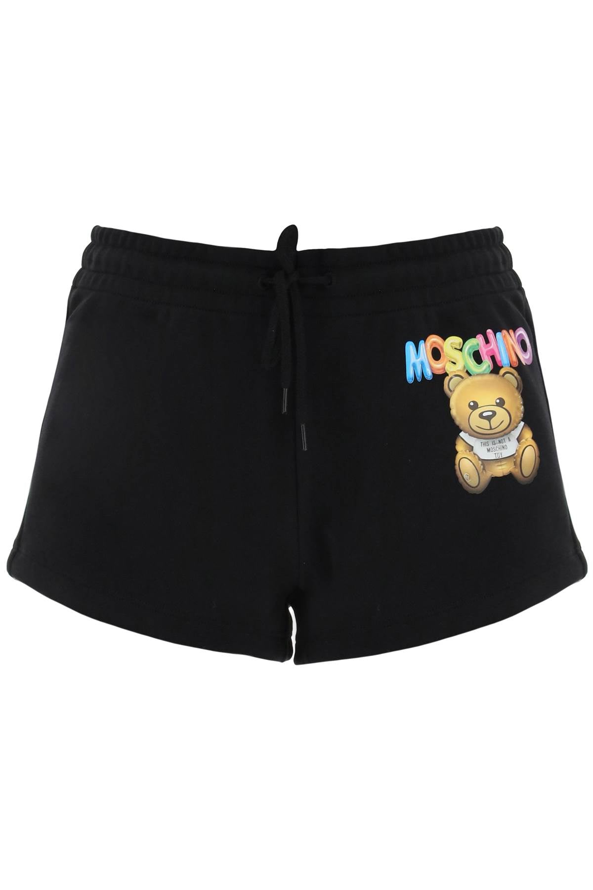 Moschino logo printed shorts-0