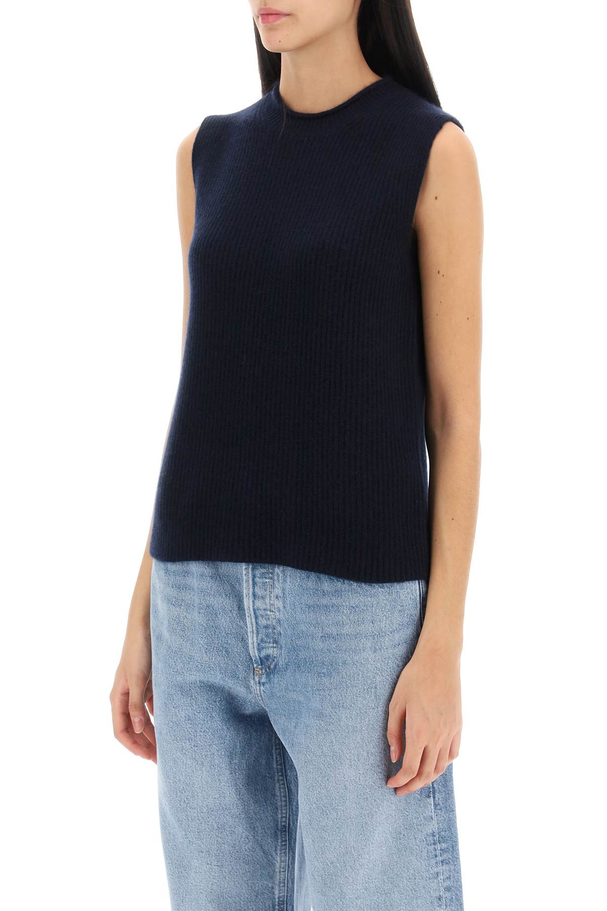 Guest in residence layer up cashmere vest-3
