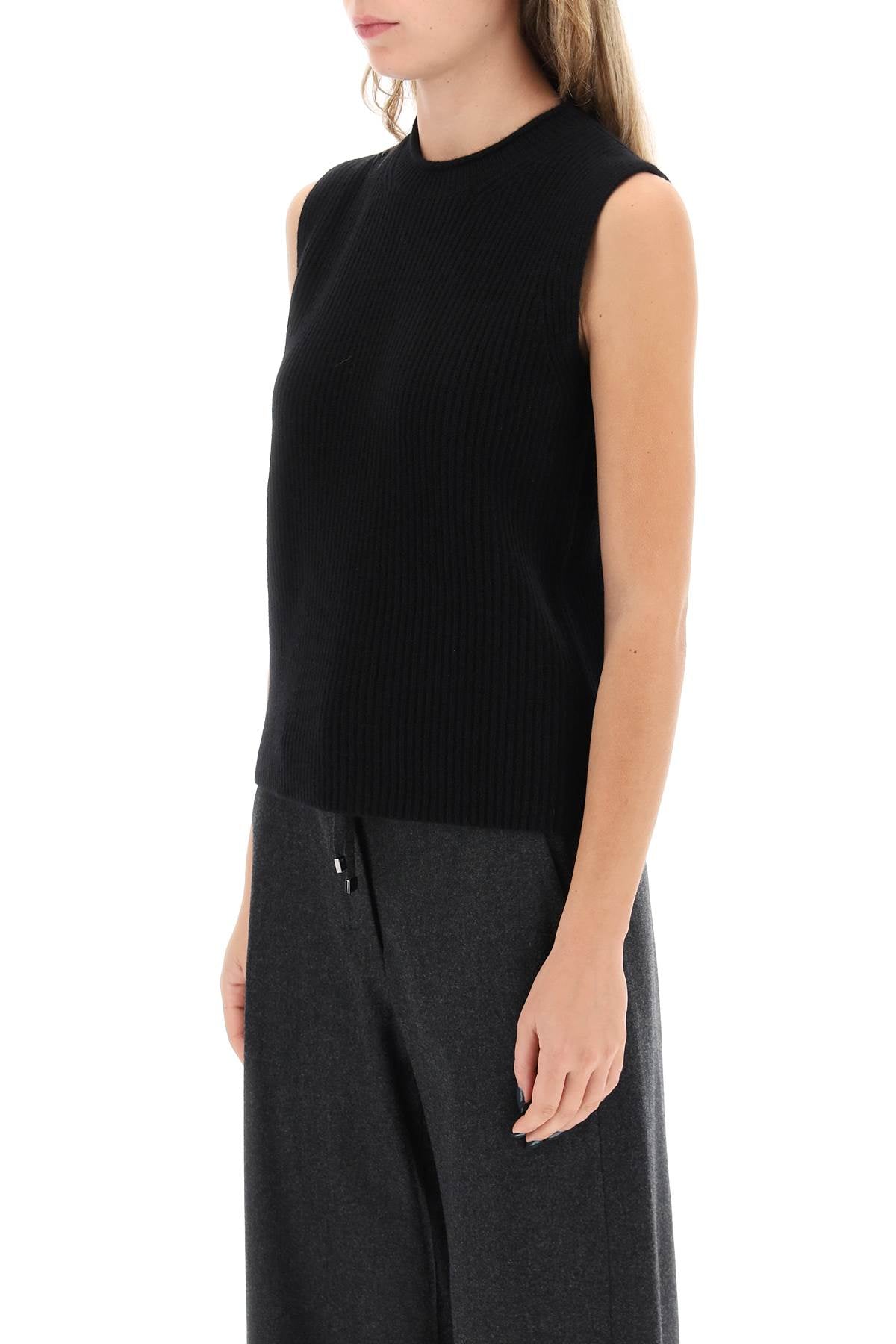 Guest in residence layer up cashmere vest-3