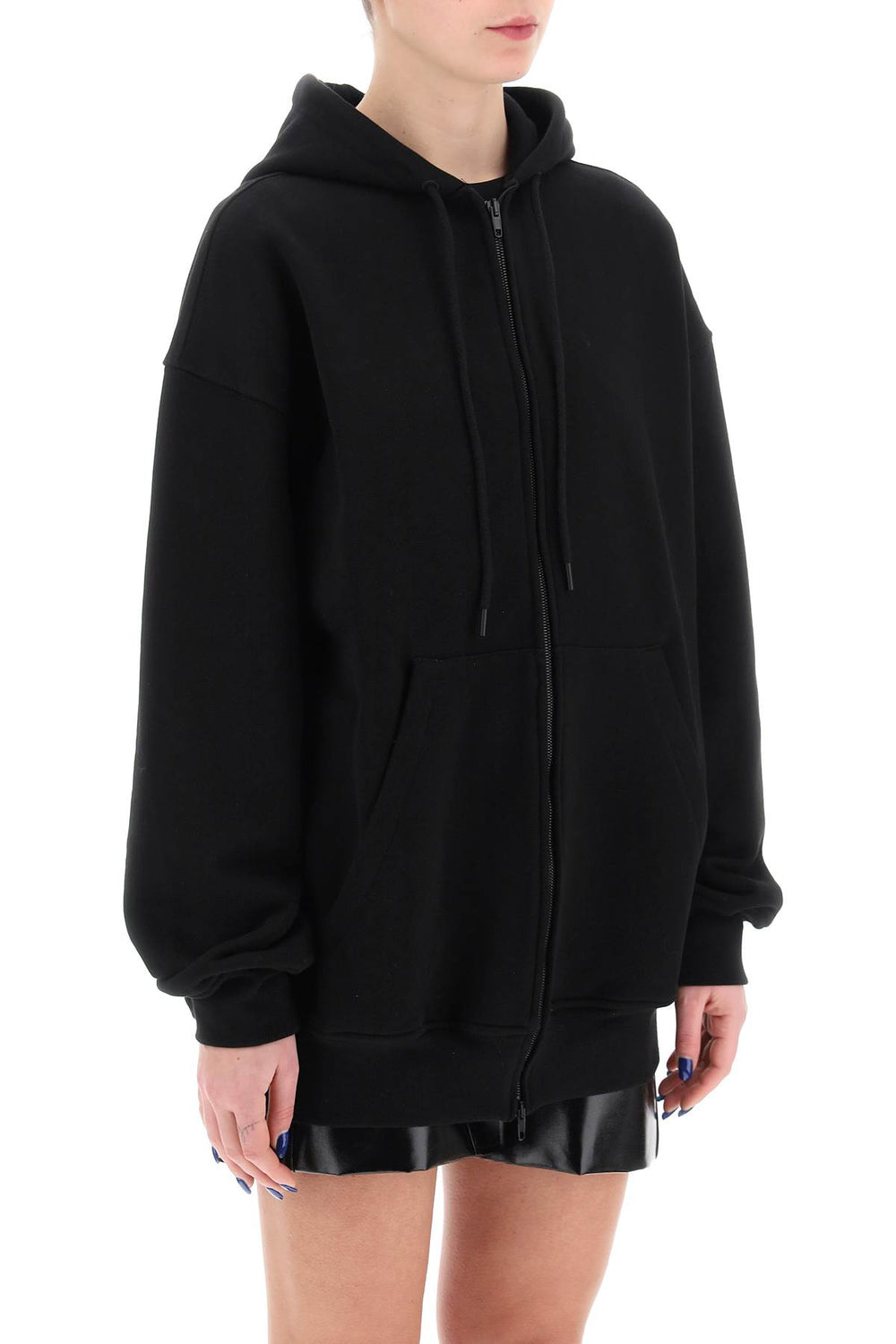 Wardrobe.nyc oversized zip-up hoodie-1