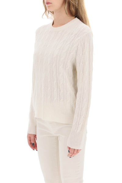Guest in residence twin cable cashmere sweater-3