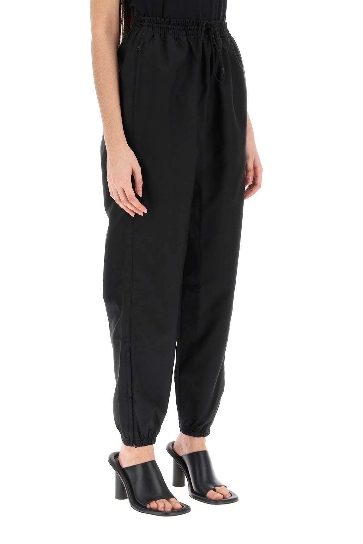 Wardrobe.nyc high-waisted nylon pants-1