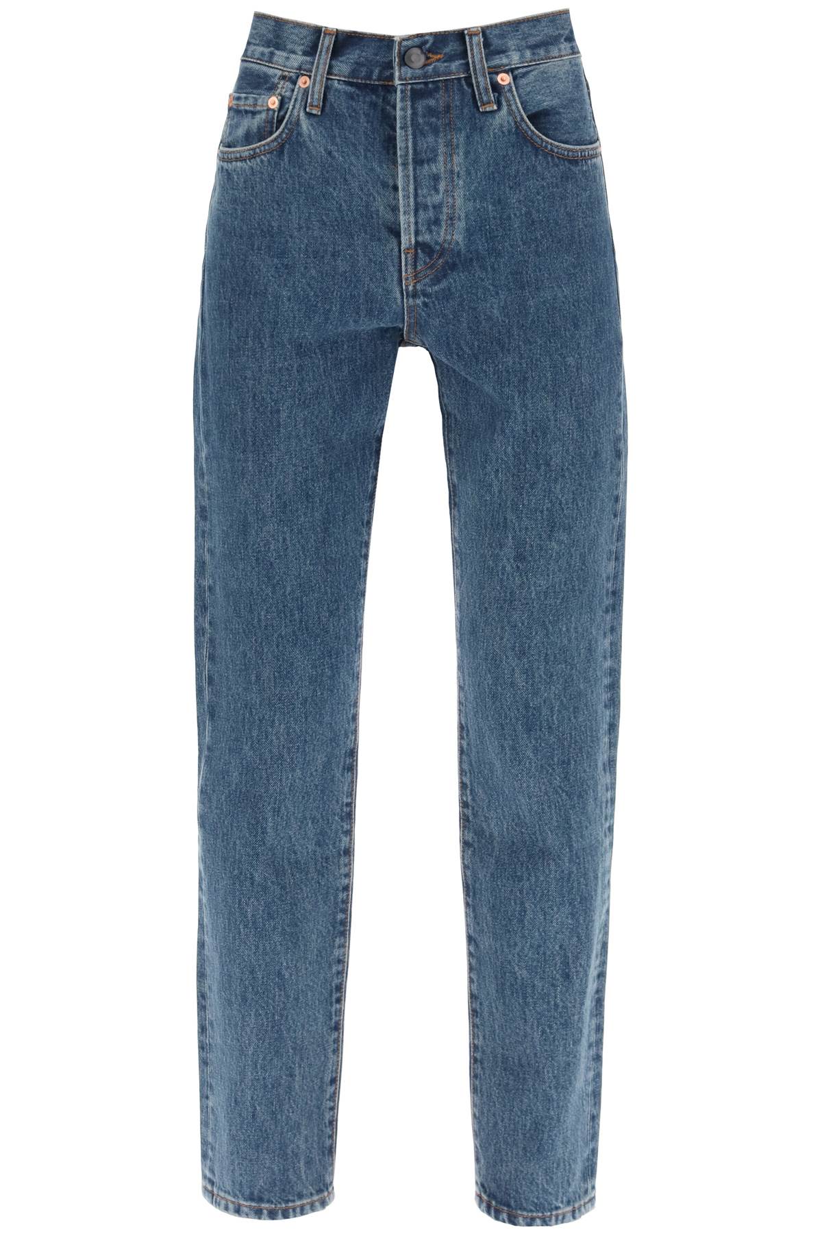Wardrobe.nyc slim jeans with acid wash-0