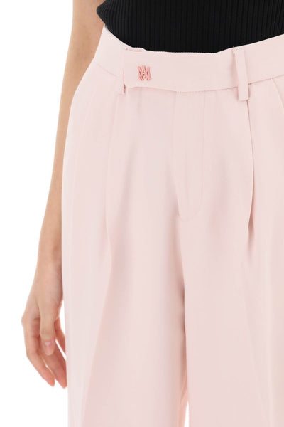 Amiri pants with wide leg and pleats-3