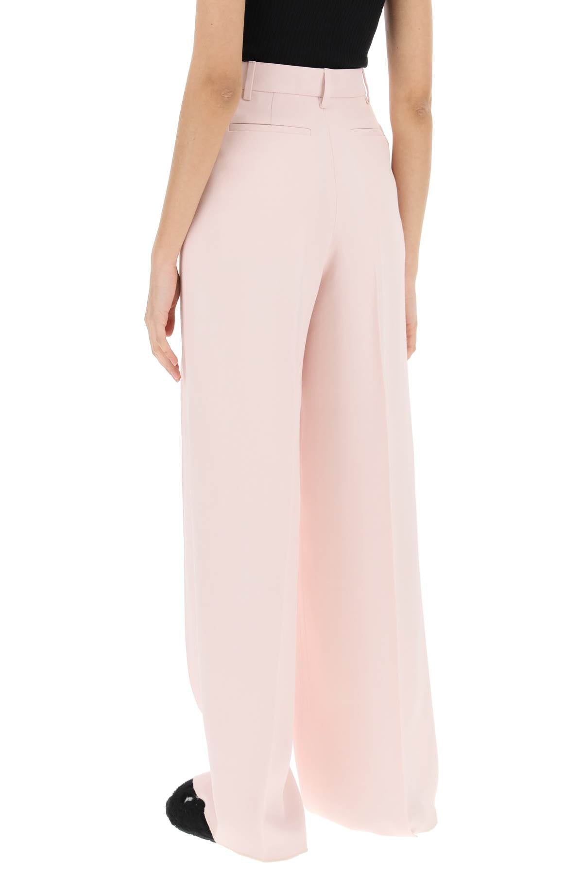 Amiri pants with wide leg and pleats-2