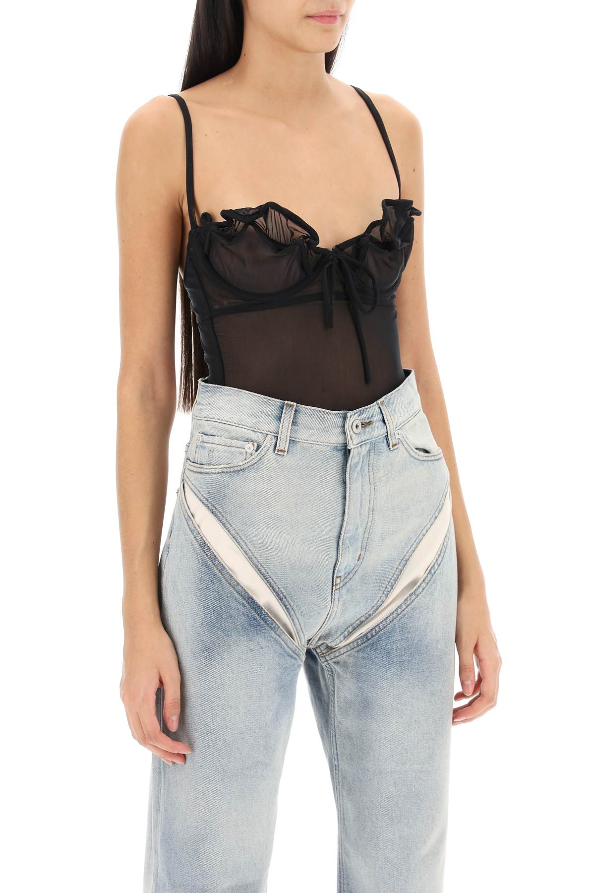 Y project wired mesh bodysuit-1