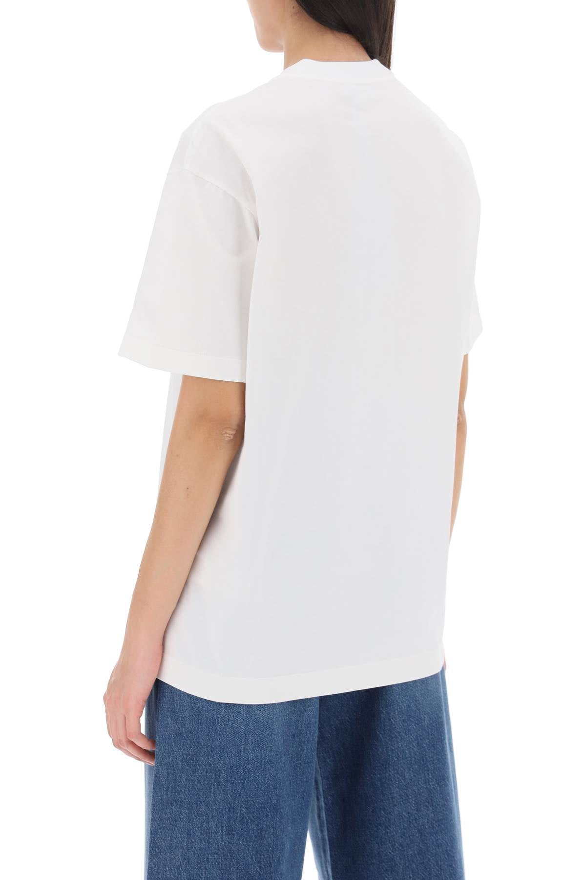 Etro t-shirt con ricamo pegaso floreale-2