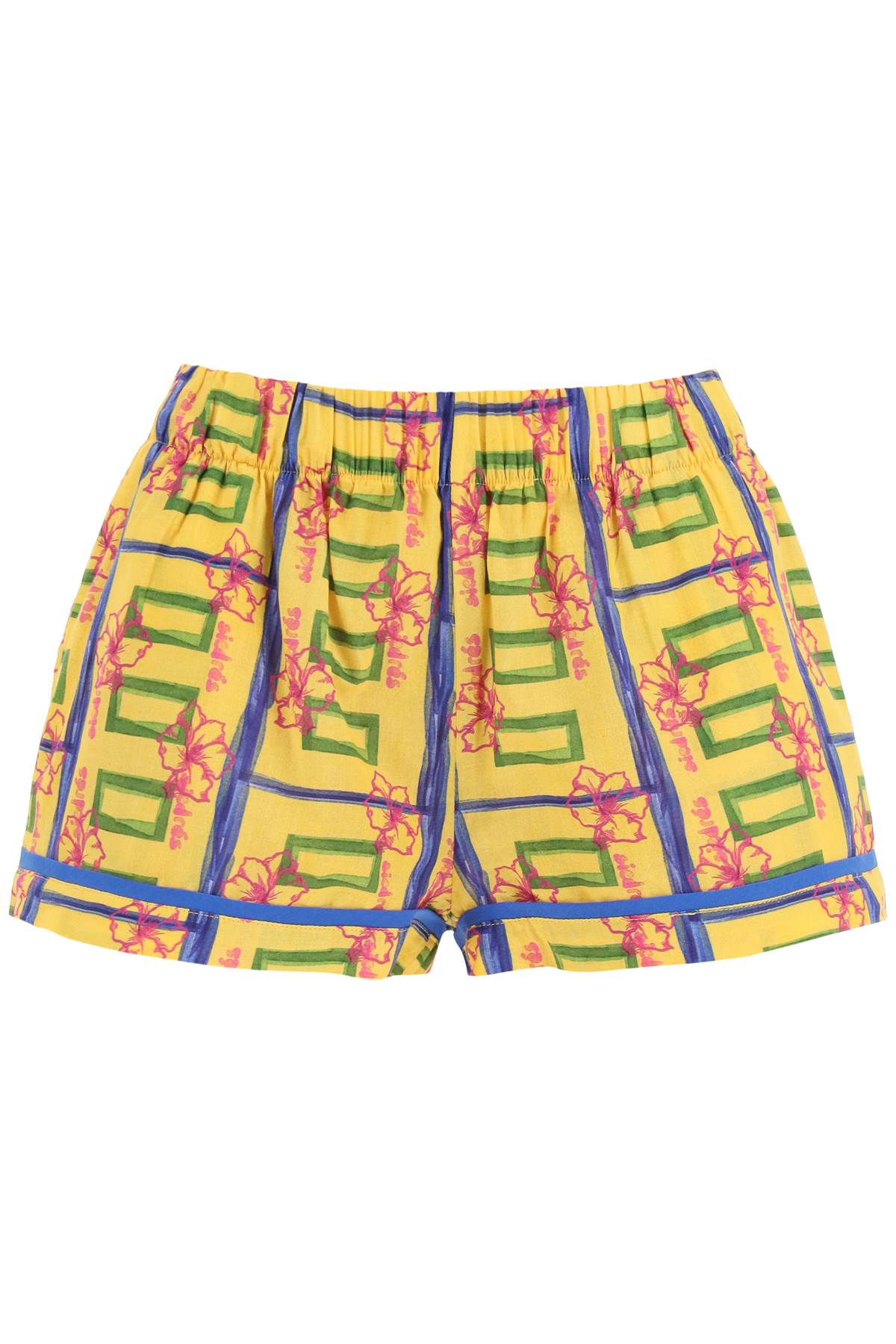 Siedres all-over printed cotton 'zyon' shorts-0