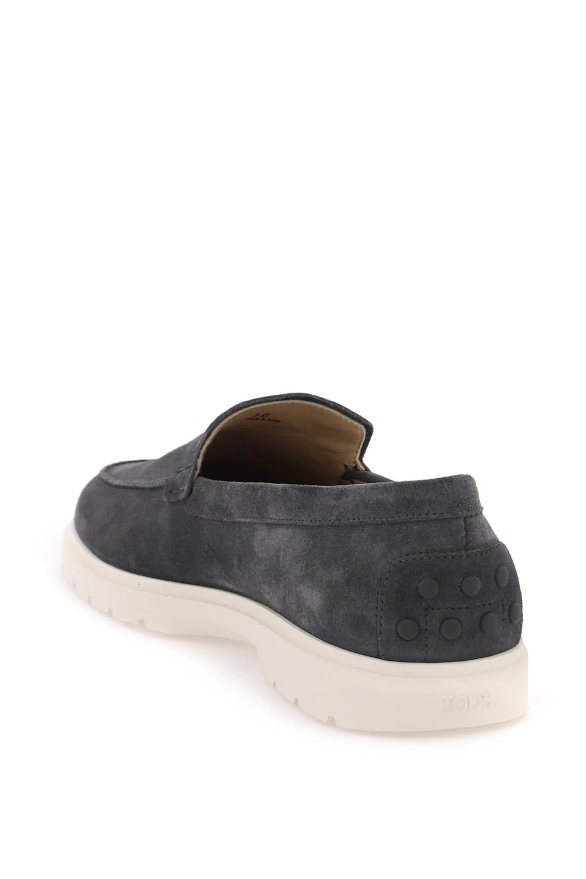 Tod's suede loafers-2