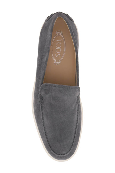Tod's suede loafers-1