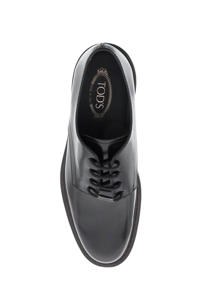 Tod's leather lace-up shoes-1