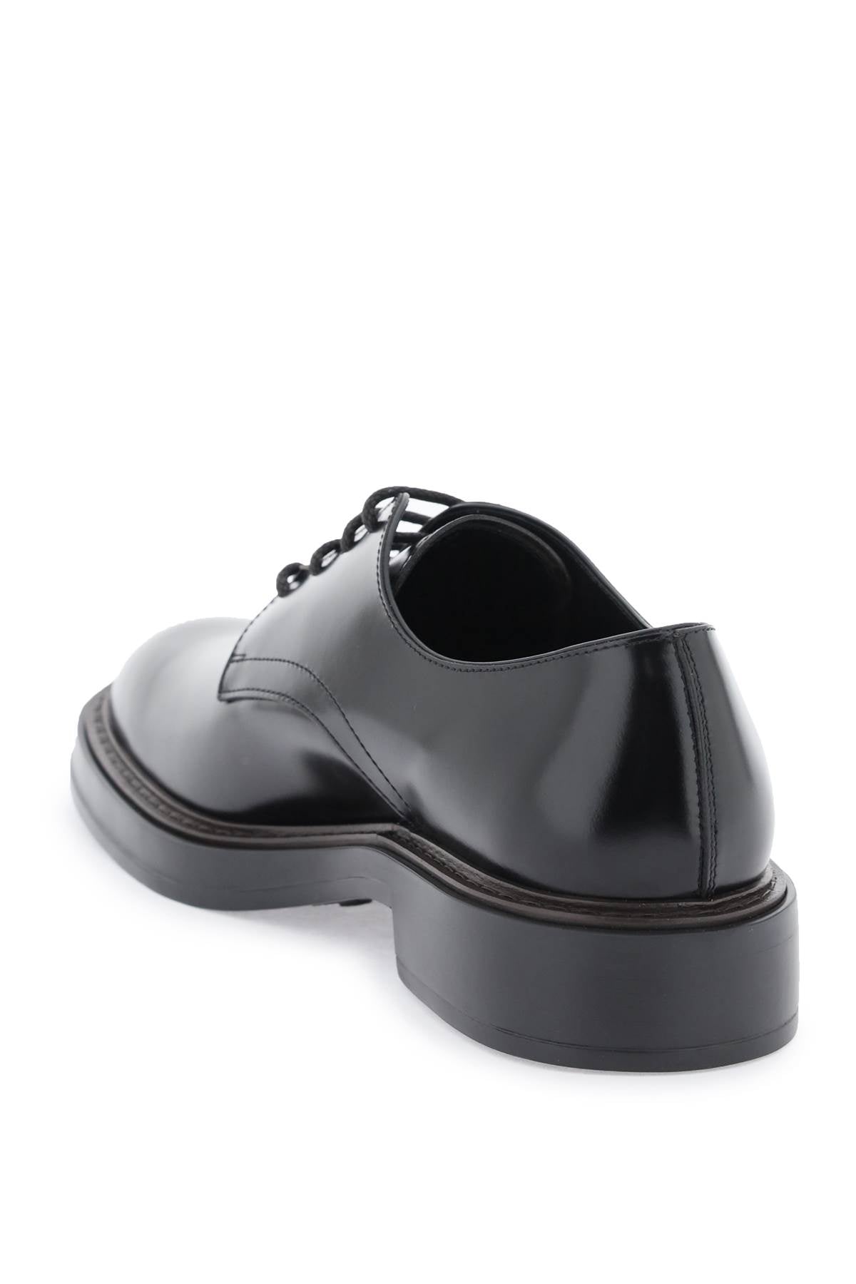 Tod's leather lace-up shoes-2
