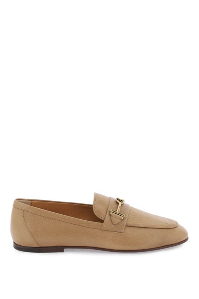 Tod's leather loafers with bow-0