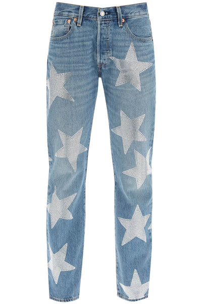 Collina strada 'rhinestone star' jeans x levis-0