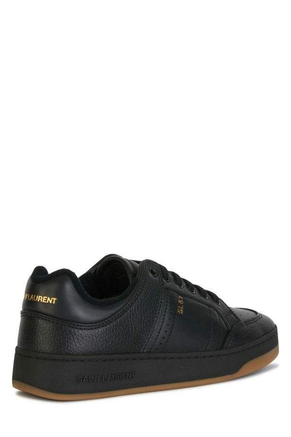 Saint Laurent Black Calf Leather Low Top Sneakers #men, Black, EU40/US7, EU41/US8, EU42/US9, EU43/US10, feed-agegroup-adult, feed-color-Black, feed-gender-male, Men - New Arrivals, Saint Laurent, Sneakers - Men - Shoes at SEYMAYKA