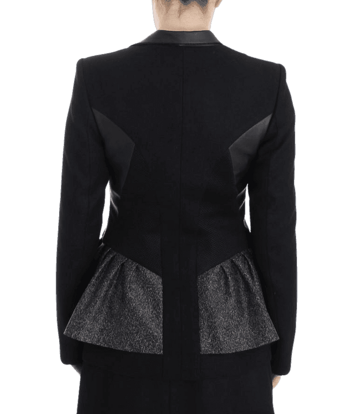 KAALE SUKTAE Short Blazer Coat Biker Jacket #women, Black, Catch, feed-agegroup-adult, feed-color-black, feed-gender-female, feed-size-IT38|XS, Gender_Women, IT38|XS, IT40|S, Jackets & Coats - Women - Clothing, KAALE SUKTAE, Kogan at SEYMAYKA