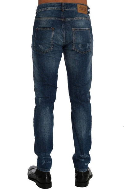 Frankie Morello  Wash Perth Slim Fit Jeans #men, Blue, Catch, feed-agegroup-adult, feed-color-blue, feed-gender-male, feed-size-W40, Frankie Morello, Gender_Men, Jeans & Pants - Men - Clothing, Kogan, Men - New Arrivals, W36, W40 at SEYMAYKA