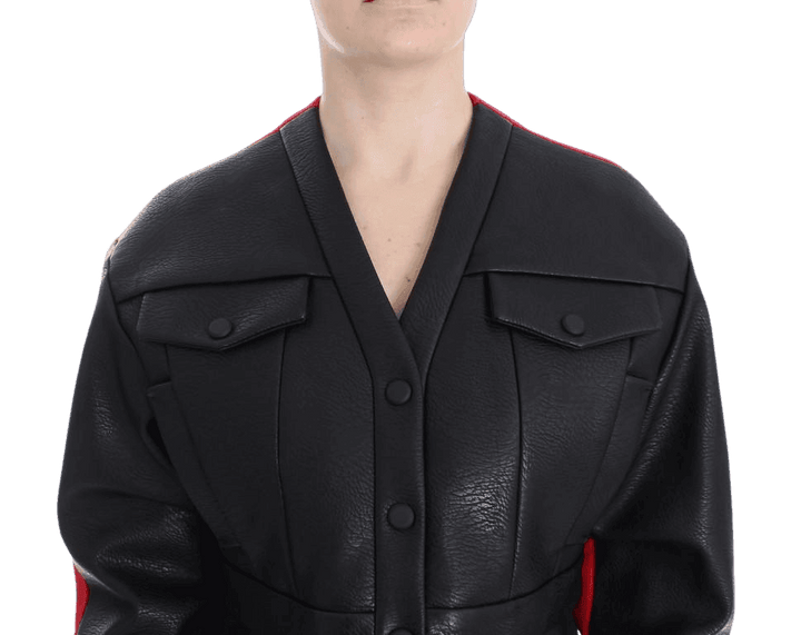 KAALE SUKTAE Short Croped Coat Bomber Jacket #women, Black, Catch, feed-agegroup-adult, feed-color-black, feed-gender-female, feed-size-IT40|S, Gender_Women, IT40|S, Jackets & Coats - Women - Clothing, KAALE SUKTAE, Kogan at SEYMAYKA