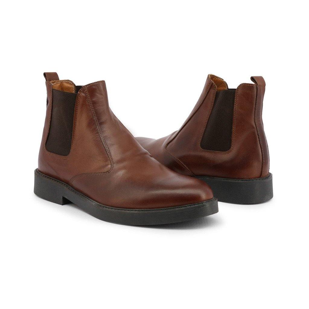 Duca di Morrone Men Cosovaro Crust Leather Ankle Boots #men, Boots - Men - Shoes, Brand_Duca di Morrone, Catch, Category_Shoes, Color_Brown, feed-agegroup-adult, feed-color-brown, feed-gender-male, feed-size- EU 42, Gender_Men, Kogan, Season_Fall/Winter, Subcategory_Ankle boots at SEYMAYKA