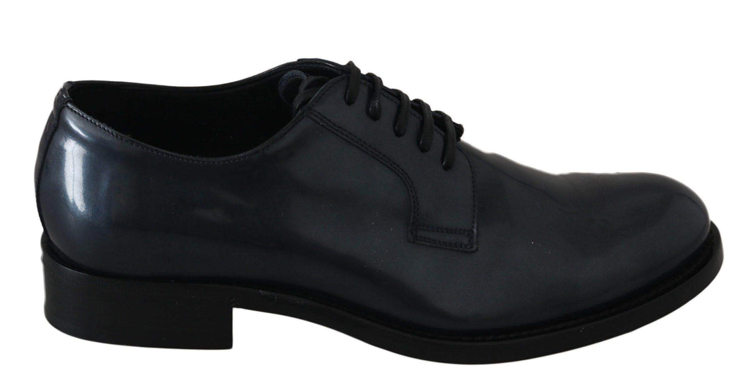 Dolce & Gabbana  Blue Leather Derby Dress Formal Shoes #men, Blue, Brand_Dolce & Gabbana, Catch, Category_Shoes, Dolce & Gabbana, EU39/US6, feed-agegroup-adult, feed-color-blue, feed-gender-male, feed-size-US6, Formal - Men - Shoes, Gender_Men, Kogan, Shoes - New Arrivals at SEYMAYKA