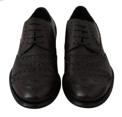 Dolce & Gabbana  Brown Leather Brogue Derby Dress Shoes #men, Black, Brand_Dolce & Gabbana, Catch, Category_Shoes, Dolce & Gabbana, EU39/US6, feed-agegroup-adult, feed-color-black, feed-gender-male, feed-size-US6, Formal - Men - Shoes, Gender_Men, Kogan, Shoes - New Arrivals at SEYMAYKA