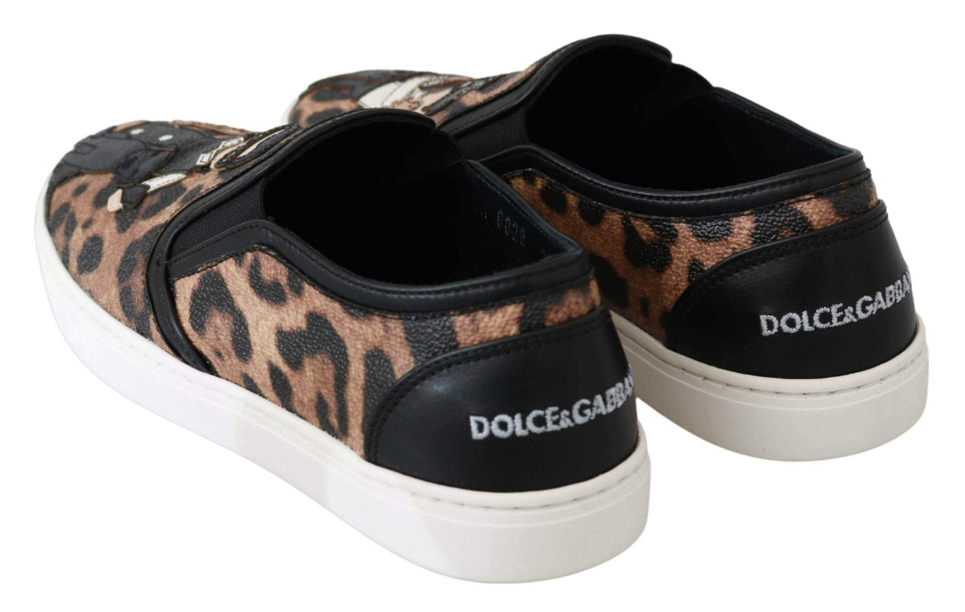 Dolce & Gabbana  Leather Leopard #dgfamily Loafers Shoes #women, Brand_Dolce & Gabbana, Brown, Catch, Category_Shoes, Dolce & Gabbana, EU35.5/US5, feed-agegroup-adult, feed-color-brown, feed-gender-female, feed-size-US5, Flat Shoes - Women - Shoes, Gender_Women, Kogan, Shoes - New Arrivals at SEYMAYKA