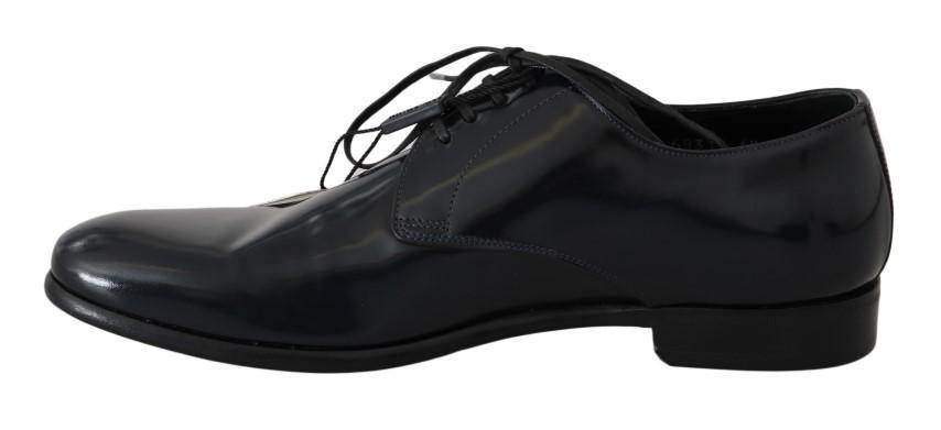 Dolce & Gabbana  Blue Leather Polished Dress Derby Shoes #men, Blue, Brand_Dolce & Gabbana, Catch, Category_Shoes, Dolce & Gabbana, EU39.5/US6.5, EU39/US6, EU40.5/US7.5, EU40/US7, feed-agegroup-adult, feed-color-blue, feed-gender-male, feed-size-US6, feed-size-US6.5, feed-size-US7, Formal - Men - Shoes, Gender_Men, Kogan, Shoes - New Arrivals at SEYMAYKA