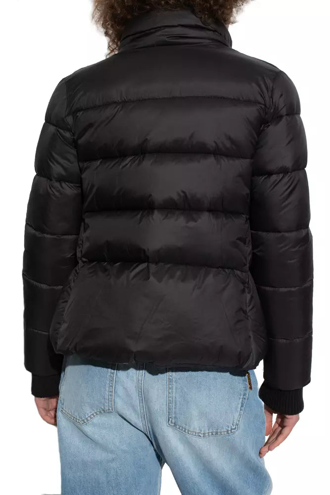Love Moschino Black Nylon Jackets & Coat