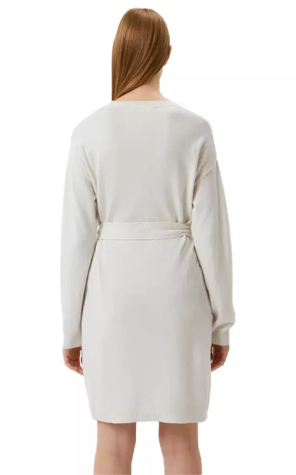 Love Moschino White Polyamide Dress