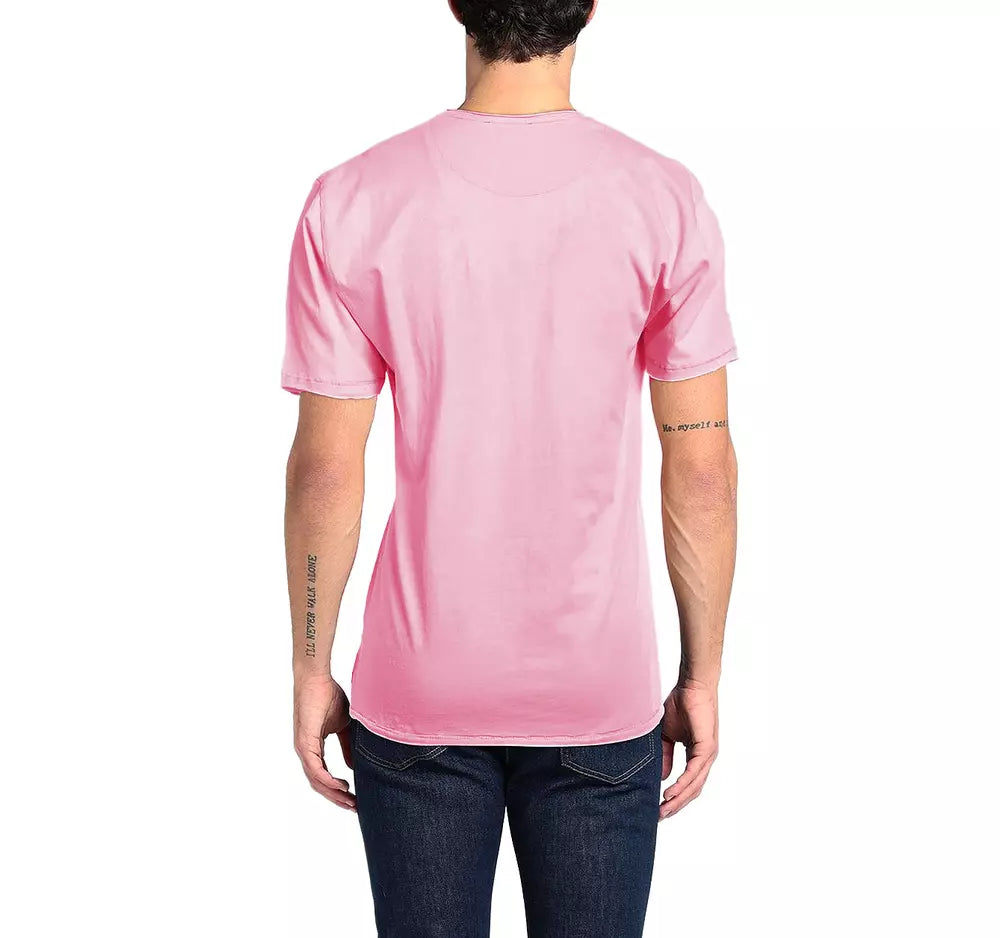 Yes zee Pink Cotton T-Shirt