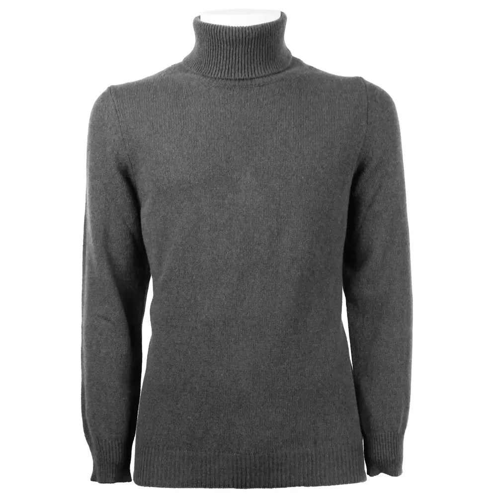 Emilio Romanelli Gray Cashmere Sweater