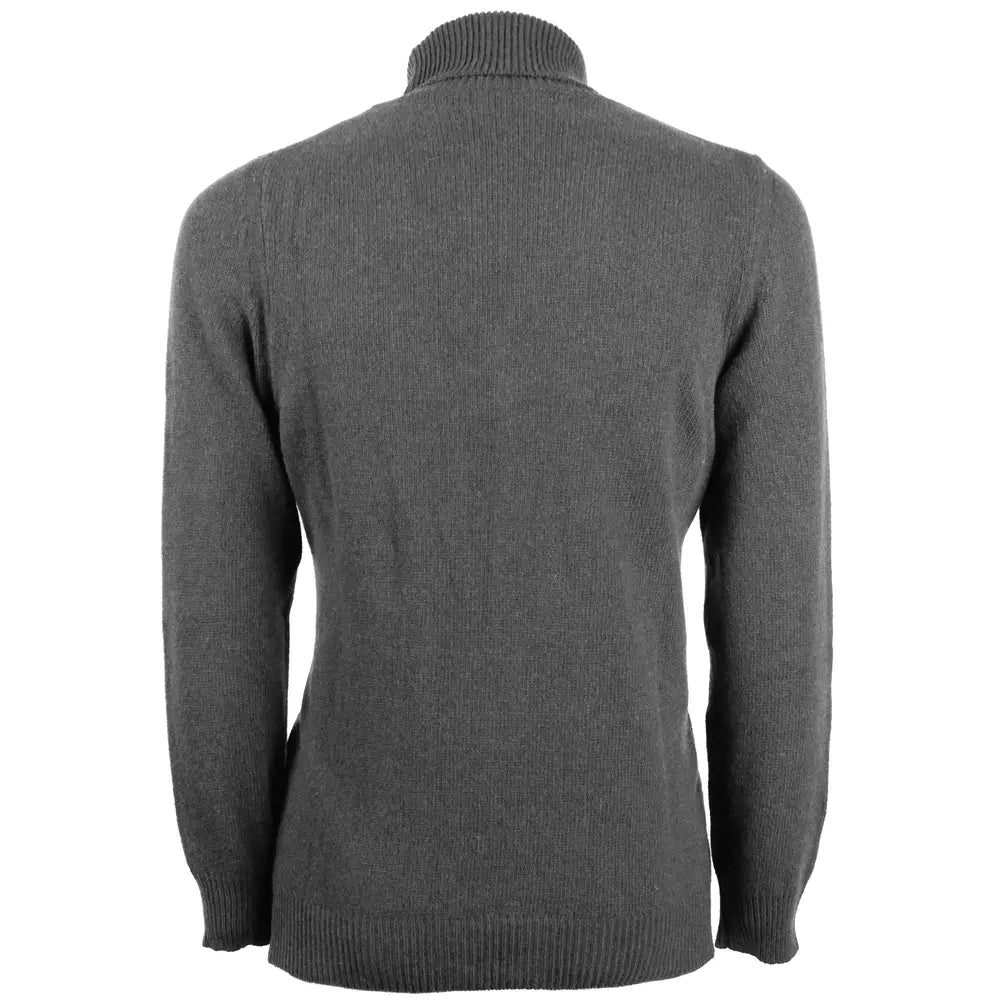 Emilio Romanelli Gray Cashmere Sweater