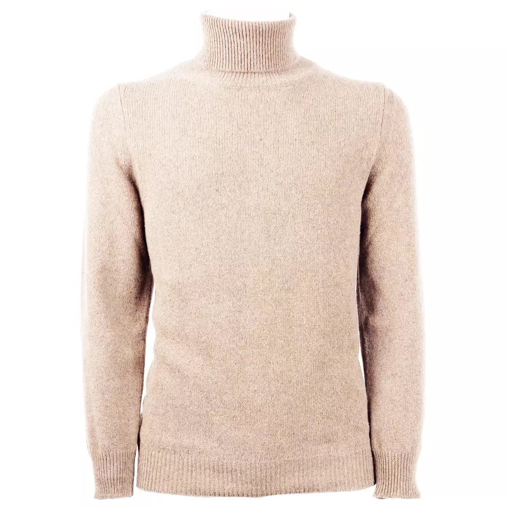 Emilio Romanelli Beige Cashmere Sweater