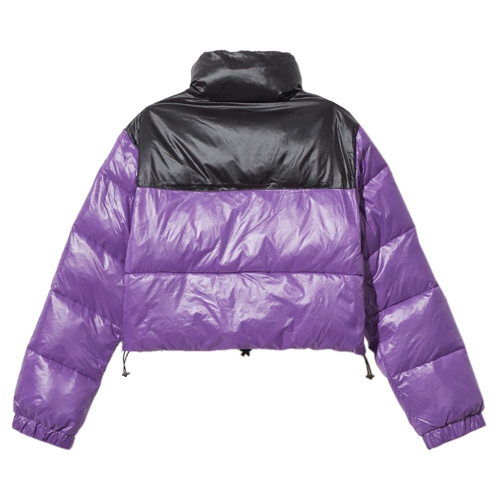 Comme Des Fuckdown Purple Nylon Jackets & Coat