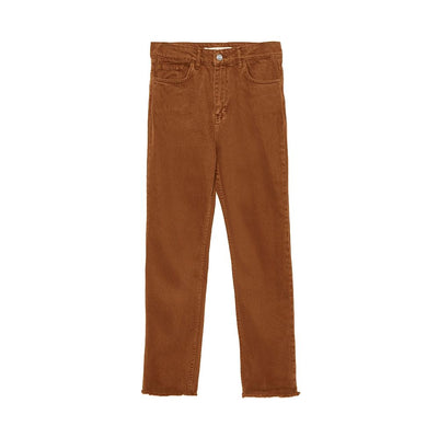 Hinnominate Brown Cotton Jeans & Pant