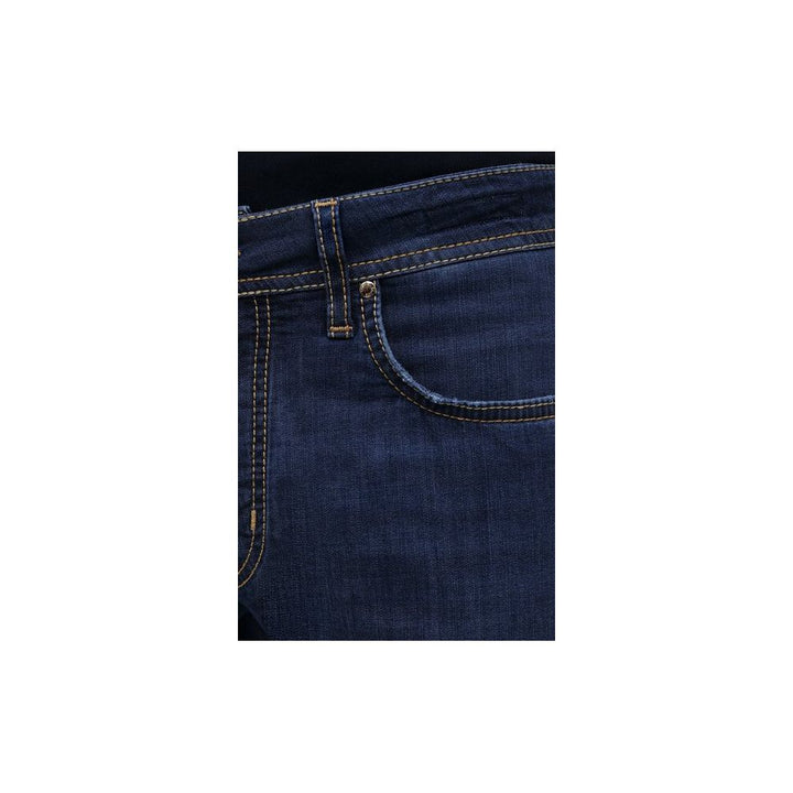 Jacob Cohen Blue Cotton Jeans & Pants