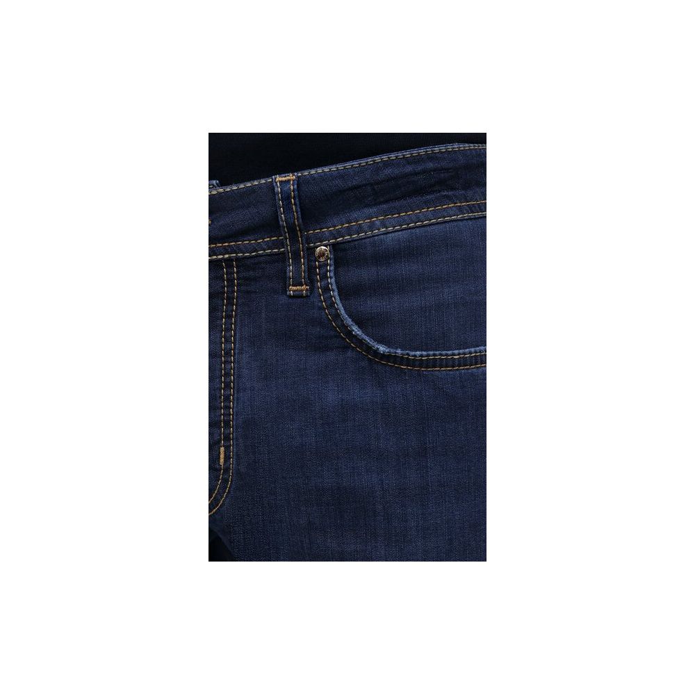 Jacob Cohen Blue Cotton Jeans & Pants