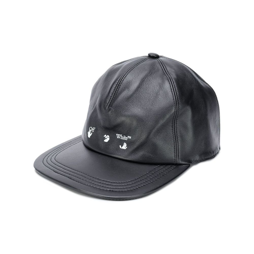 Black Leather Hats & Cap