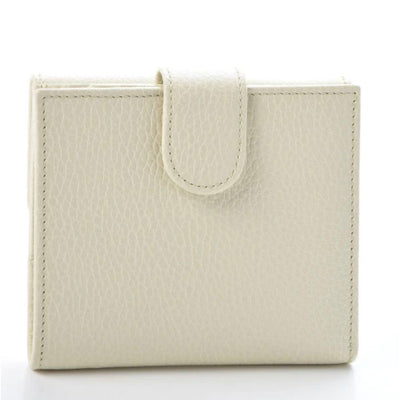 Gucci White Leather Wallet