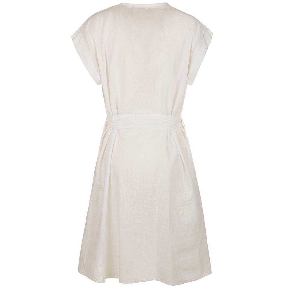 Fred Mello White Cotton Dress