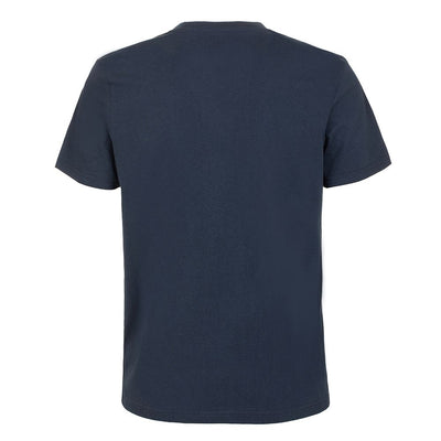 Fred Mello Blue Cotton T-Shirt