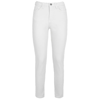 Fred Mello White Cotton Jeans & Pant