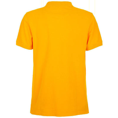 Fred Mello Orange Cotton Polo Shirt