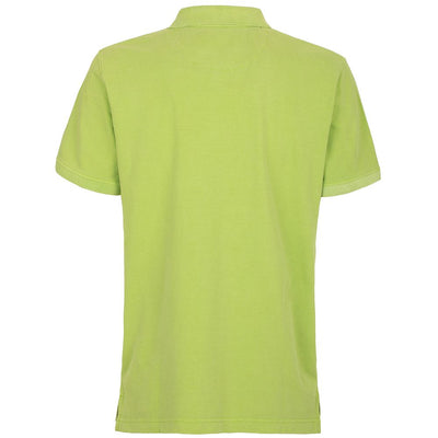 Fred Mello Green Cotton Polo Shirt