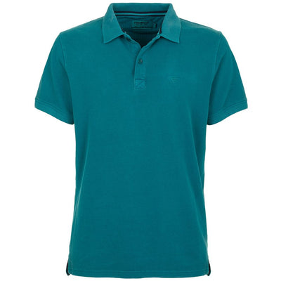 Fred Mello Green Cotton Polo Shirt