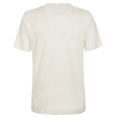 Fred Mello White Linen T-Shirt