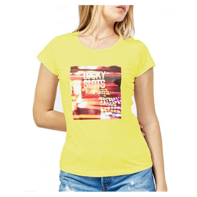 Yes Zee Yellow Cotton Tops & T-Shirt