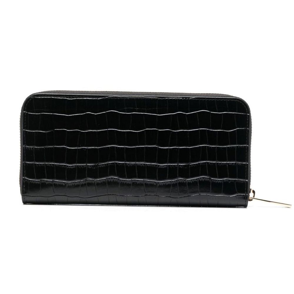 Baldinini Trend Black Leather Wallet